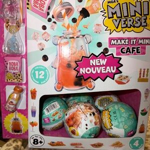 MGA's Mini Verse Make It Mini Cafe Set